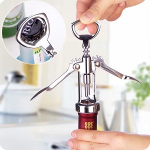 Wholesale wine beer bottle opener household multifunctional wine corkscrew