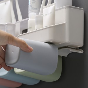 Eco-Friendly Toiletries Toothpaste Squeezer Automatic Plastic, New Arrival Bathroom Accessories Automatic Toothpaste Squeezer