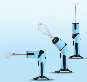 Unique 3 in 1 Cordless USB charge Hand Mixer Battery Operated Mixer Battery kitchen appliances 12w egg beater mixer 2 speed