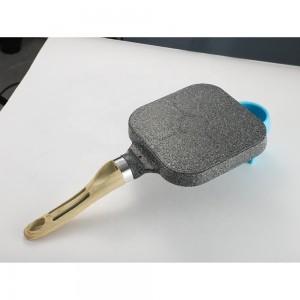 New 4-hole non-stick aluminum alloy omelette breakfast artifact pancake pan
