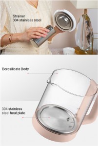 Small kitchen appliances 1.8L Health Preserving Pot Electric Tea small tea kettle jug smart digital travel electric kettle