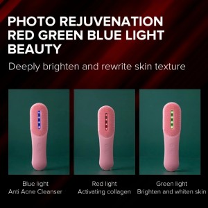 Electric Face Cleanser Sonic Facial Cleansing Brushes Deep Cleaning Photon Face Massage Waterproof Skin Care Tool
