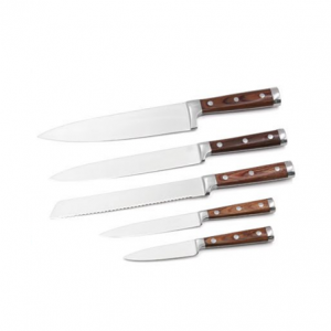 High grade household Kitchen Cooking Chef Stainless Steel Kitchen Knife Set