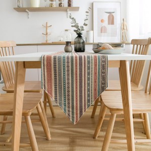 New design moroccan printed table linen table runner