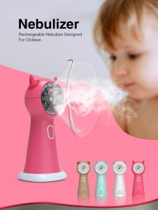 Medical Equipment Health & Medical Ultrasonic Mesh Portable Battery Nebulizer Ruijing