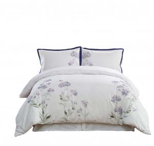 Durable Using Luxury Cotton Bedding Bedsheet Duvet Cover Set