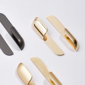 Alloy drawer handle new style cabinet gold handle for furniture hardwa