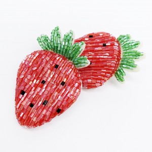 OEKO-TEX BSCI factory China wholesales handmade embroidery patches clothing applique patch and trimmings trims beaded patches