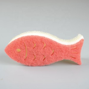 daily necessity products Stocked Feature and Sponge Material dish cleaning sponge