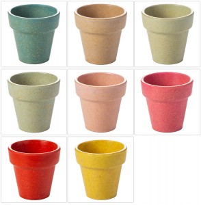 Plastic Flowerpot Basin Green Plant Home Fleshy Creative Flowerpot Garden Supplies