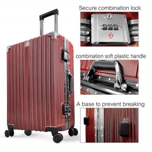 Custom suitcase luggage