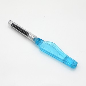 Brow Lash Groomer Private Label Double Head Makeup Tools Foldable 2 1 Eyebrow Comb And Brush