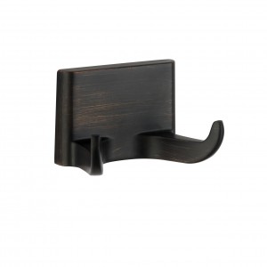 4 pieces Square Bathroom Design Zinc alloy wall mounted Black Bathroom Accessories Set
