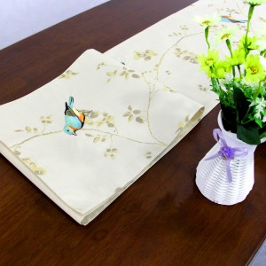 Wholesale 100 cotton Custom runner wedding cheesecloth table runners