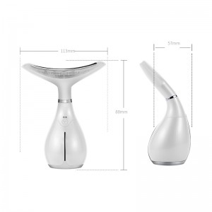 Skin Rejuvenation LED Light High Frequency Facial Machine Photon Therapy Anti Aging Neck Lifting Device Smart Neck massager