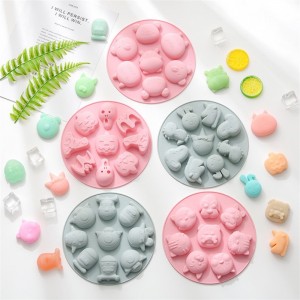 Silicone cake moulds bakeware for cake decorating chocolate jelly
