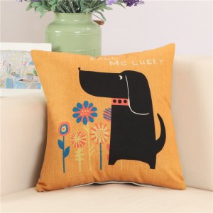 Home Hotel Office Throw Pillow Decorative For Home Decor Animal Cushion Cover Linen