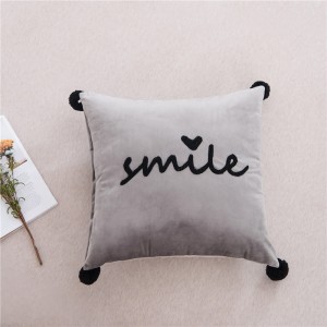 Modern Cushion Pillow Balls Letters Pillows Home Decor Soft And Comfortable Throw Pillow Cover For Living Room Office