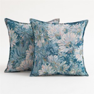 Moroccan Flower American Country French Cross-border Pillow Cushion Sofa Pillow Pillowcase