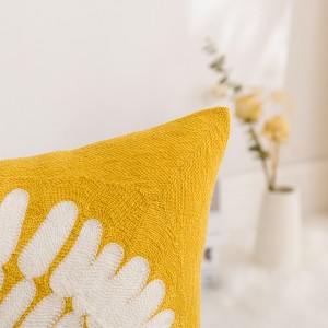 Southeast Asia Sofa Pillowcase Sunflower Small Daisy Embroidered Hammock Pillow