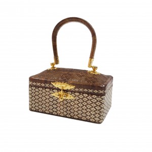 Handmade Woven Mini Vanity Bag with Luxury Style From Thailand
