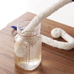 Set of 2 Bottle Scourer Bottle Cleaning Brush Multi-Function Household Cleaning Tools for Cleaning of Wine Decanter