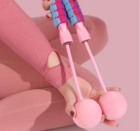 Ultra-quiet cordless sweat rope