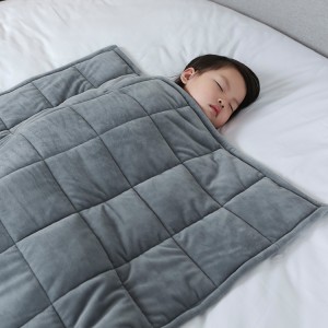 Zonli Best Sellers Amazon Soft 15Lbs Cooling Cotton Bamboo Weighted Blanket For Kids Adult