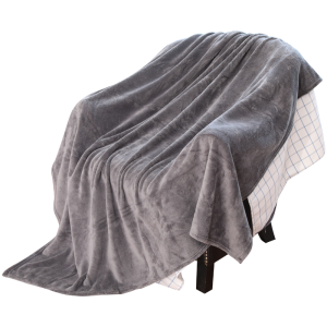 Solid Coral Fleece Good Quality Blanket Throw Comfortable Throw