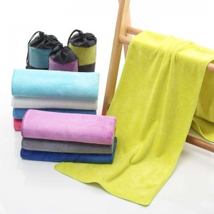 Customized Microfiber Fitness Yoga Sports Outdoor Gym Cooling Towel