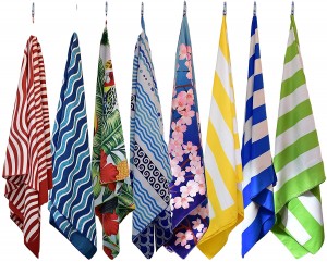 Personalised Beach Towel With Logo Custom Printed Sublimation Beach Towel oversized Sand Free microfiber beach towel