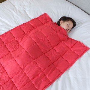 Zonli Best Sellers Amazon Soft 15Lbs Cooling Cotton Bamboo Weighted Blanket For Kids Adult