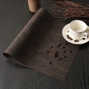 Wholesale Luxury PVC Woven Placemat Water Proof Dinning Table Place Mat