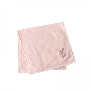 Wholesale simple patch cotton absorbent children’s face towel sustainable children’s face towel
